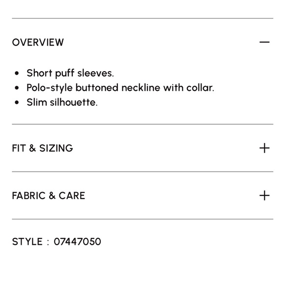 New York & Company Puff-Sleeve Polo Midi Sweater Dress - Picture 7 of 9